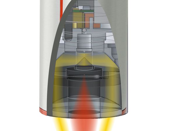 Sensor PaintChecker Tube Aufbau