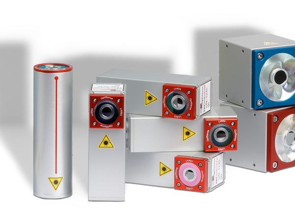 PaintChecker Industrial Tube, Angle, Cube Sensoren (von links)