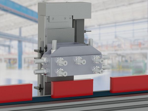 Simultan-Prüfung an neuralgischen Gehäuseteilen