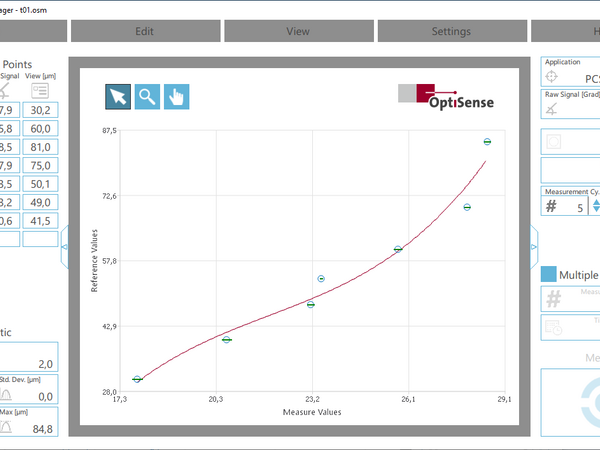 PaintChecker OS Manager Applikationsansicht - hell