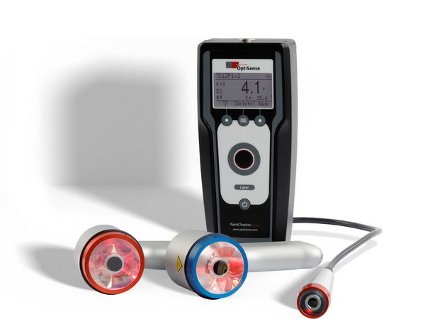 PaintChecker Mobile mit verschiedenen Sensoren