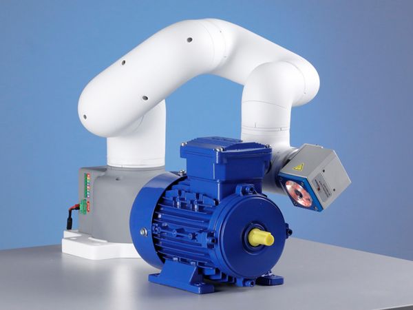 Cube Sensor an Modellroboter